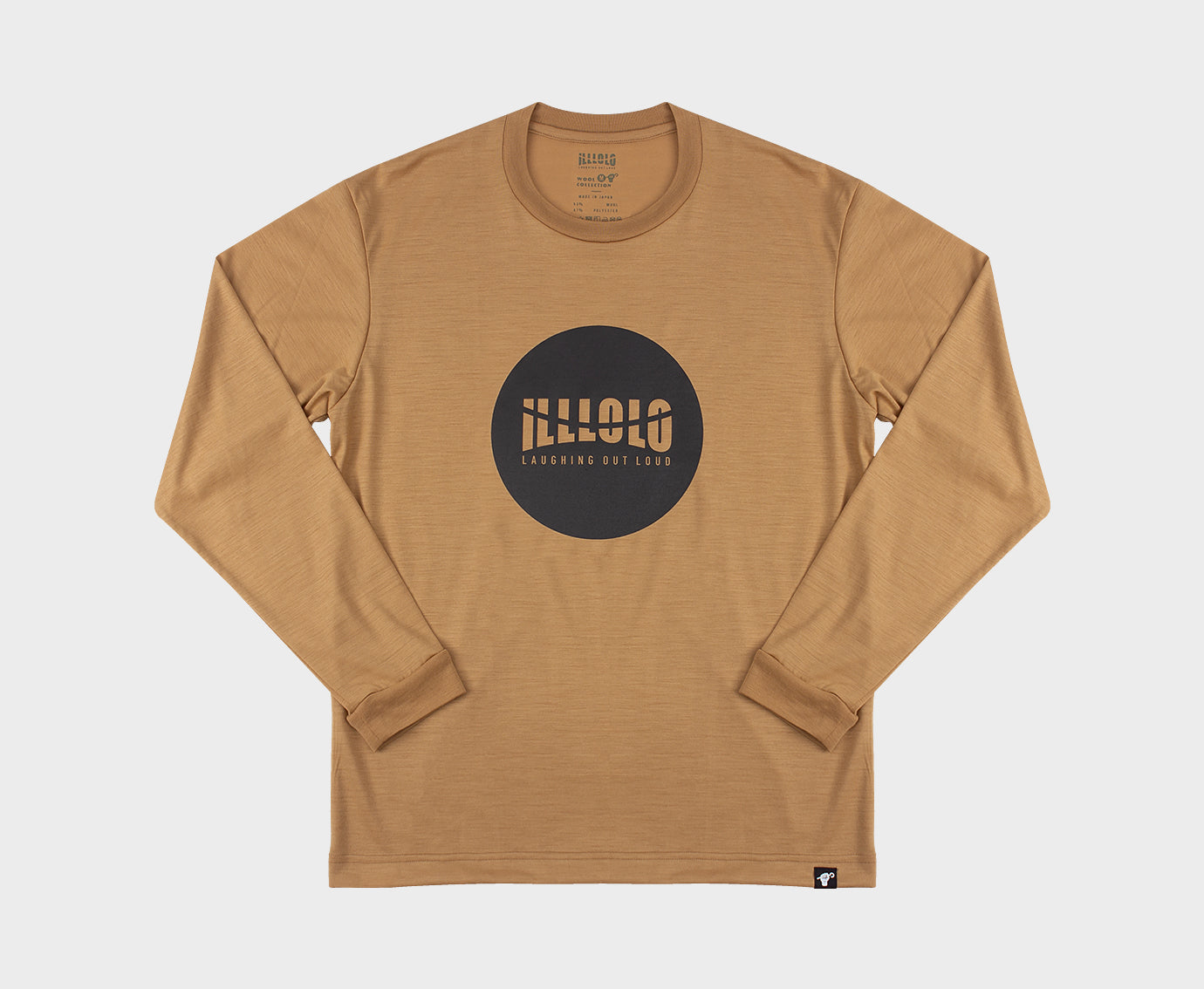 NIKKE AXIO Wool Long T logo