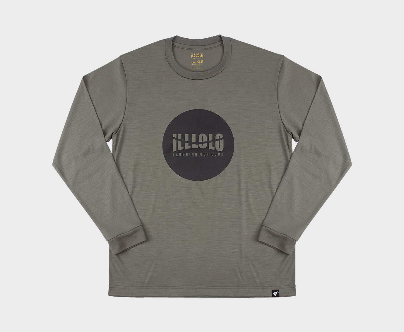 NIKKE AXIO Wool Long T logo
