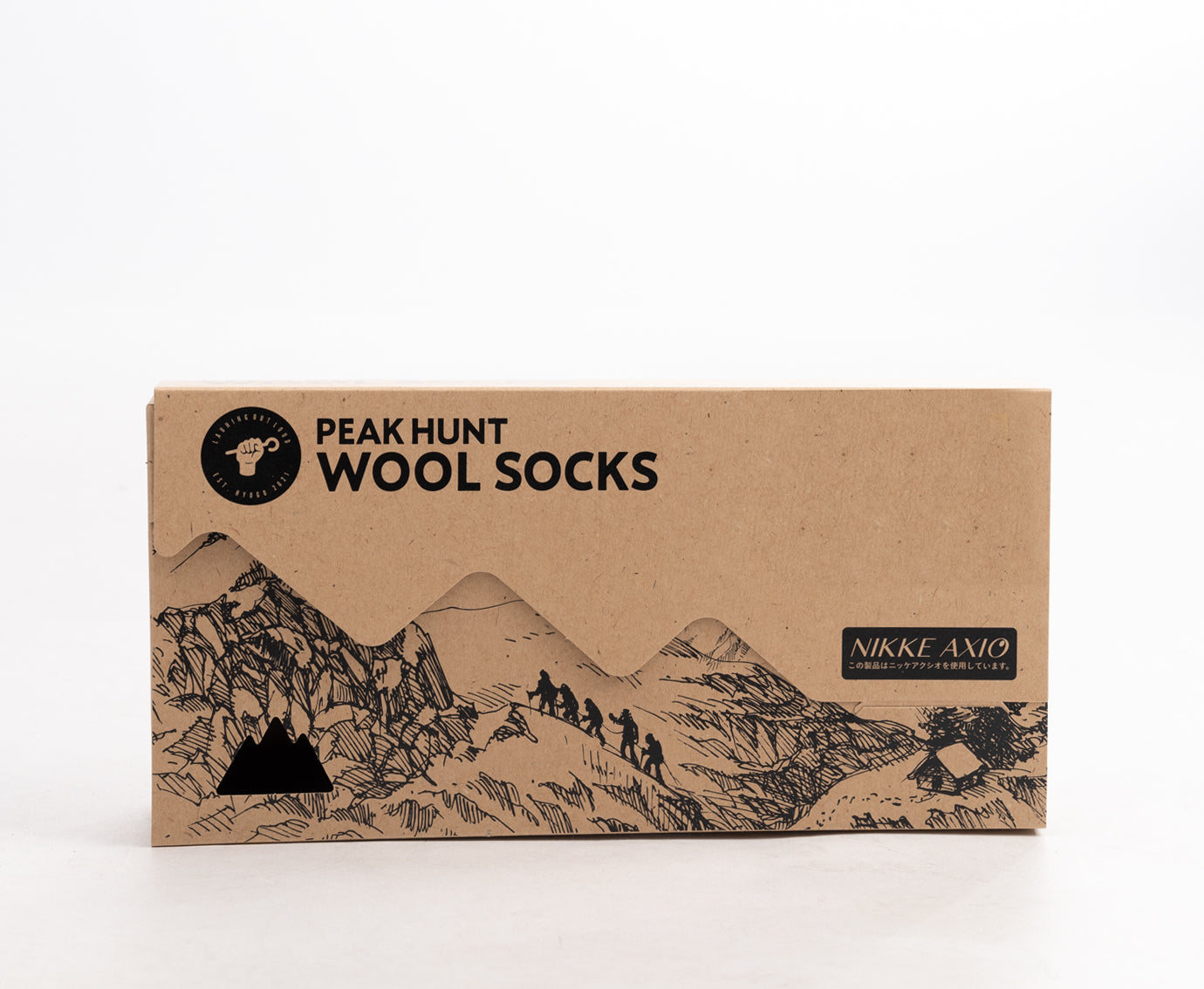 PEAKHUNT WOOL SOCKS Simple Line