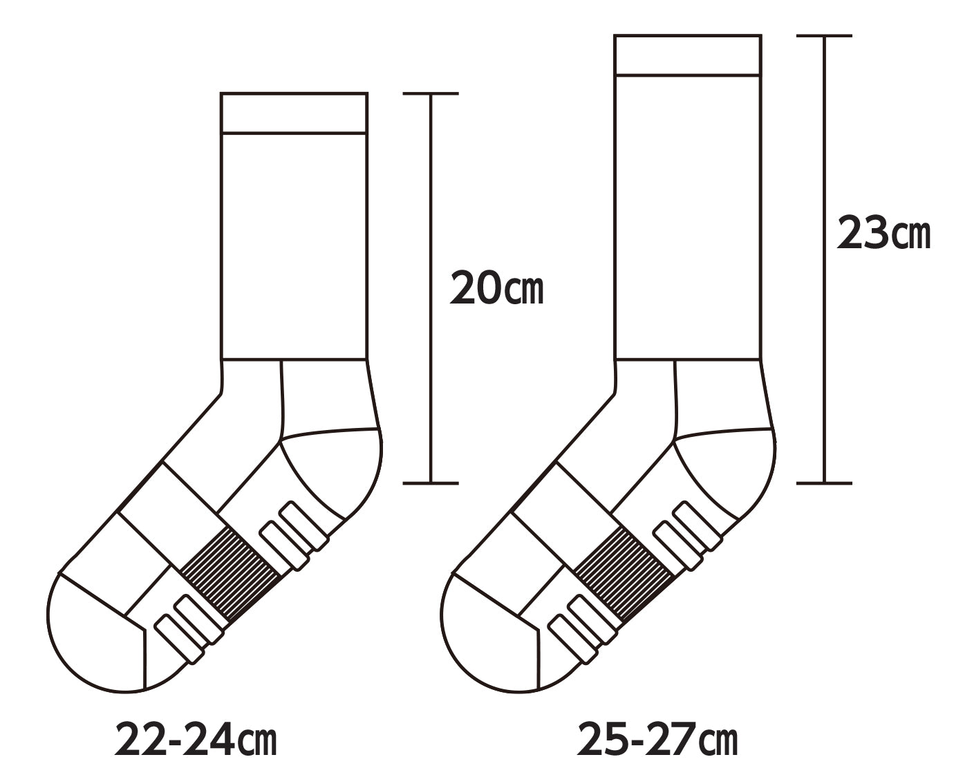PEAKHUNT WOOL SOCKS Flashy Line BIG LOGO