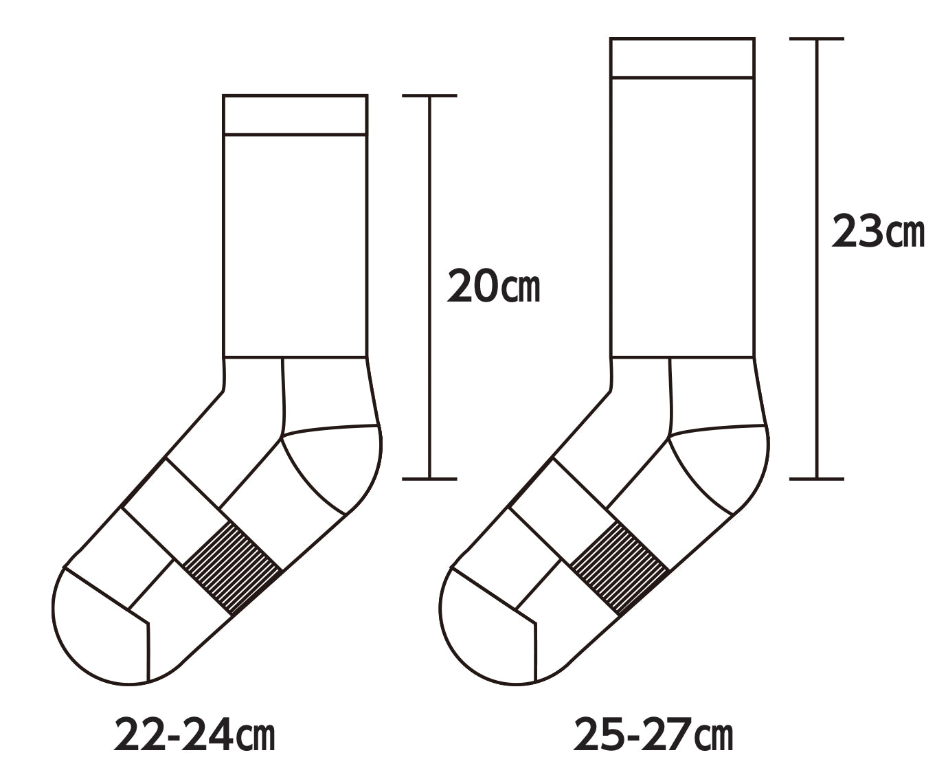 PEAKHUNT WOOL SOCKS Mountain Line